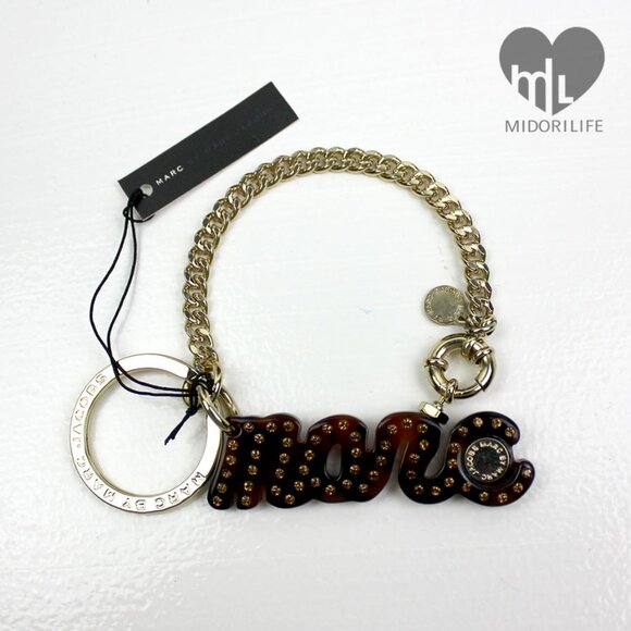 MARC BY MARC JACOBS Signature Charm Key Ring - Picture 6 of 7